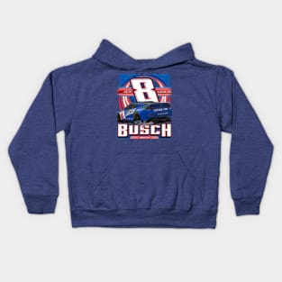 Kyle Busch Racing Team Car Kids Hoodie